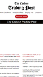 Mobile Screenshot of cochisetradingpost.com